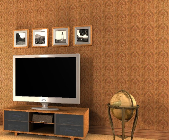 Sims 3 — damask 1 by daisylee — a new pattern by daisylee - damask 1 - TSRAA