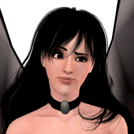 Sims 3 — Liley-Lilith Amane  by TarjaTarjosi2 — there she is.. finally those upload worked. this death-angel sim is a