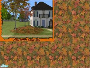 Sims 2 — Autumn Leaves by allison731 — Autumn colors.