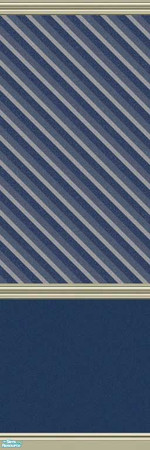 Sims 2 — Subdued Blue 12 by drouinr — We all need a quiet retreat from the hustle and bustle, and these wall coverings