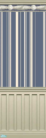 Sims 2 — Subdued Blue 29 by drouinr — We all need a quiet retreat from the hustle and bustle, and these wall coverings