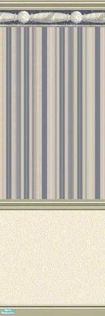 Sims 2 — Subdued Blue 33 by drouinr — We all need a quiet retreat from the hustle and bustle, and these wall coverings