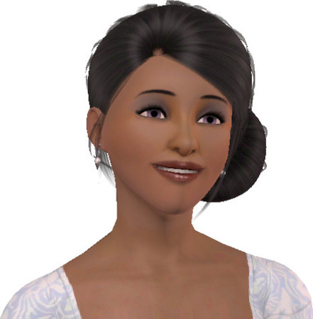 Sims 3 — Raina Amherst by SilantWanderer — Raina was actually an NPC in my game, and I liked her so much that I spiffied