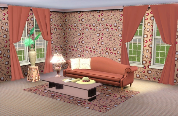 Sims 3 — marcorse_pretty bubbles pattern by marcorse — Oodles of bubbles - a scatter pattern in shades of red, pink and