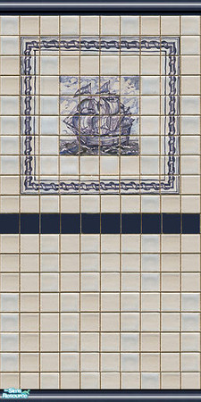 Sims 2 — Ship Tile by Halfcreek — created by Halfcreek