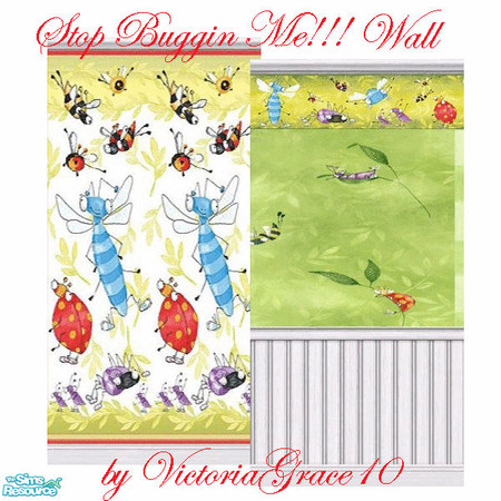 Sims 2 — Stop Buggin Me Walls by VictoriaGrace — So your Sim likes to collect bugs and study them, play with them, keep