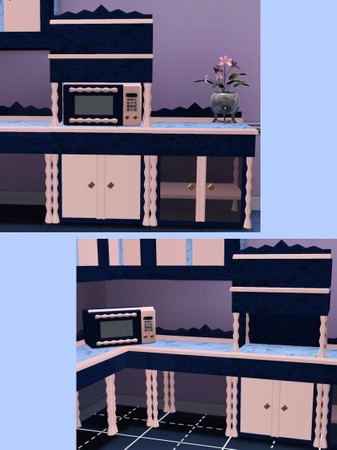 Sims 3 — Full of Sweetness Kitchen - Counter Tall by Canelline by Canelline — Full of Sweetness Kitchen - Counter Tall by