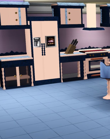 Sims 3 — Full of Sweetness Kitchen - Cabinet Right by Canelline by Canelline — Full of Sweetness Kitchen - Cabinet Right