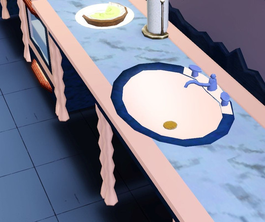 Sims 3 — Full of Sweetness Kitchen - Sink by Canelline by Canelline — Full of Sweetness Kitchen - Sink by Canelline. 