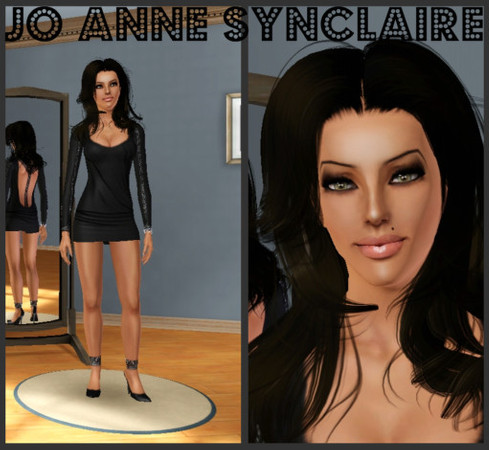 Sims 3 — Jo Anne SynClaire by Scorpian28 — Jo Anne SynClaire beautiful young classy woman