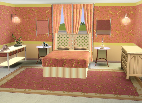 Sims 3 — marcorse_flying wotsit pattern by marcorse — An almost silly, all-over abstract pattern that has no real