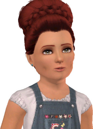 Sims 3 — Lilly by sophie_xxxx — Lilly is a beautiful little girl who always likes to look nicely dress and well to do.