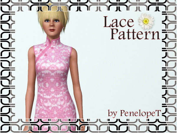 Sims 3 — Spring Clothing Makeover - Lace Pattern by PenelopeT — Is it time to freshen up your Sims wardrobes or