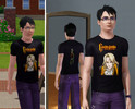 Sims 3 — Male Castlevania Tee by oldmember_darkpatriot2 — Male Game-Tees featuring your favorite Castlevania characters.