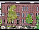 Sims 3 — Brooklyn Ave Townhomes by kbradley03 — A block of urban brownstone-style town homes. One unit (corner) is