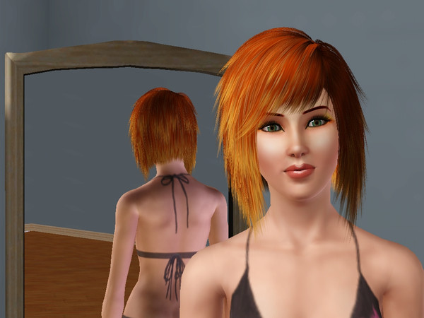 Sims 3 — Haley Williams by DragonDeeX942 — I made her by total accident lol i was playin around with the hair and color