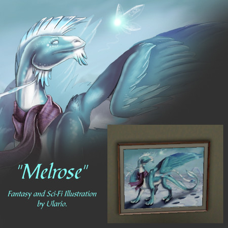 Sims 3 — Melrose by Ulario — Fantasy and Sci-Fi Illustration by Traci "Ulario" Vermeesch-Vezina.