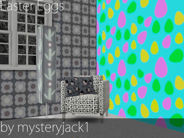 Sims 3 — Easter Eggs by mysteryjack1 — Unfortunately, these aren't edible... It has four re-colourable parts and is filed