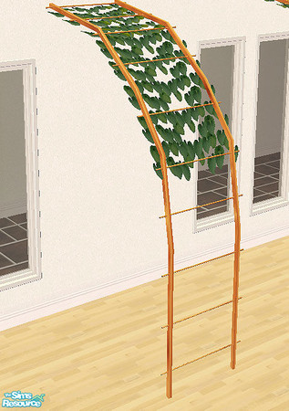 Sims 2 — the green balcony - Aristolochia plant by steffor — 