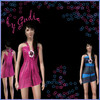 Sims 3 — Pretty detailed assymetrical dress by gudia11 —  A beautiful assymetrical dress for your sim.It can be used with
