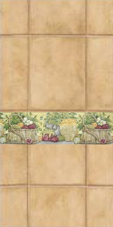 Sims 3 — Wall_country_kitchen_veg_stone_2 by drib_ydal — A set of two wallpapers one with country kitchen veg motif and