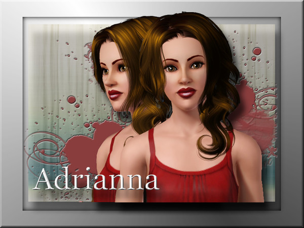 Sims 3 — Adrianna by fantasticSims — Lifetime Wish - Gold Digger Traits- Charismatic, Clumsy, Commitment Issues,