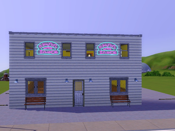 Sims 3 — On Tap. by HollyHoskinson — This is a simple neighborhood bar. no cc all EA.