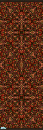 Sims 2 — Orient Express 17 by drouinr — The beauty of these Asian-inspired wall coverings is achieved through the