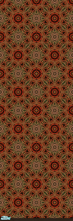 Sims 2 — Orient Express 37 by drouinr — The beauty of these Asian-inspired wall coverings is achieved through the