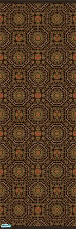 Sims 2 — Orient Express 46 by drouinr — The beauty of these Asian-inspired wall coverings is achieved through the