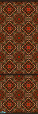 Sims 2 — Orient Express 50 by drouinr — The beauty of these Asian-inspired wall coverings is achieved through the