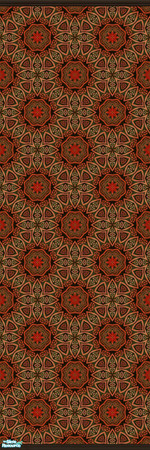 Sims 2 — Orient Express 51 by drouinr — The beauty of these Asian-inspired wall coverings is achieved through the