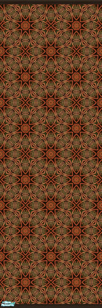 Sims 2 — Orient Express 55 by drouinr — The beauty of these Asian-inspired wall coverings is achieved through the