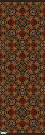 Sims 2 — Orient Express 60 by drouinr — The beauty of these Asian-inspired wall coverings is achieved through the