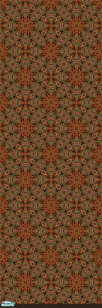 Sims 2 — Orient Express 71 by drouinr — The beauty of these Asian-inspired wall coverings is achieved through the