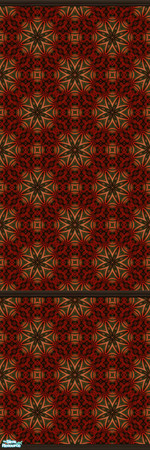 Sims 2 — Orient Express 74 by drouinr — The beauty of these Asian-inspired wall coverings is achieved through the