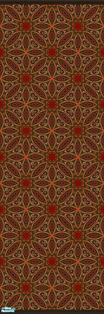 Sims 2 — Orient Express 89 by drouinr — The beauty of these Asian-inspired wall coverings is achieved through the
