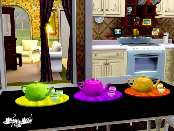 Sims 3 — Simply Teapot  by Memory_Moon2 — This is my first mesh I have done with The Sims 3 @@ *test new mesh in The Sims