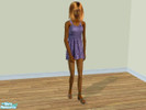Sims 2 — purple dress  by Redie — nice purple dress the mesh is meshoutfits010 