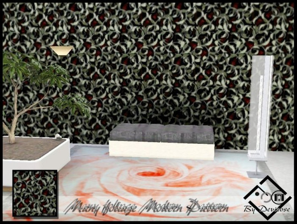 Sims 3 — Many foliage Modern by Devirose — by Devirose