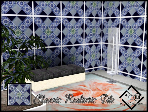 Sims 3 — Classic Realistic Tile by Devirose — by Devirose