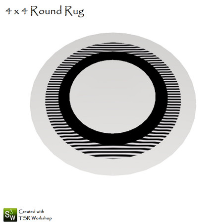 Sims 3 — BlancNoire_Rug by Princezz89 — by Princezz89