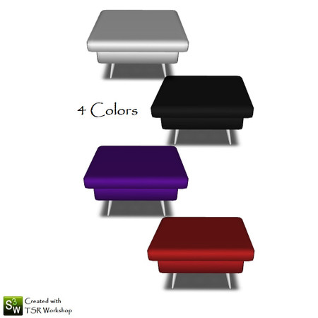 Sims 3 — BlancNoire_Seat by Princezz89 — Part of my Blanc Noire Miniset