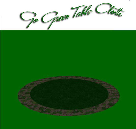 Sims 3 — rpb go green table cloth by Dollyhopp — rpb go green table cloth 