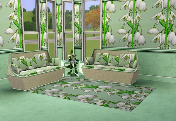Sims 3 — marcorse_snowdrops pattern by marcorse — Whether you call them snowdrops or galanthus . . they are so beautiful