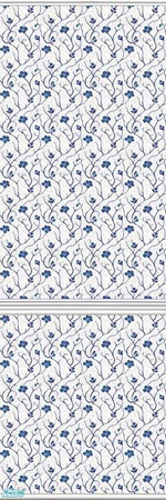 Sims 2 — Deftly Delft - 2 by drouinr — Delftware, or Delft pottery, denotes blue and white pottery made in and around