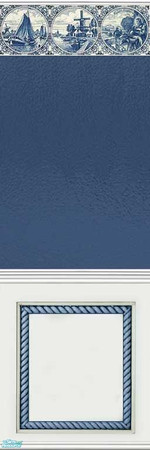 Sims 2 — Deftly Delft - 21 by drouinr — Delftware, or Delft pottery, denotes blue and white pottery made in and around