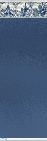 Sims 2 — Deftly Delft - 23 by drouinr — Delftware, or Delft pottery, denotes blue and white pottery made in and around