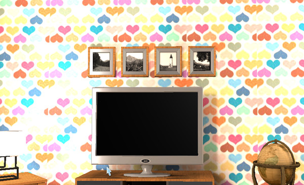 Sims 3 — CuteHearts by Taaadi — New patter with cute colourful hearts! I hope you like it! Enjoy!