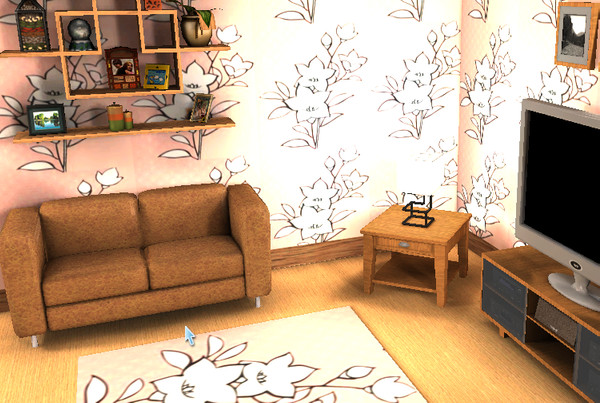 Sims 3 — FlowerPattern by Taaadi — A flower pattern! I hope you like it! Enjoy! 